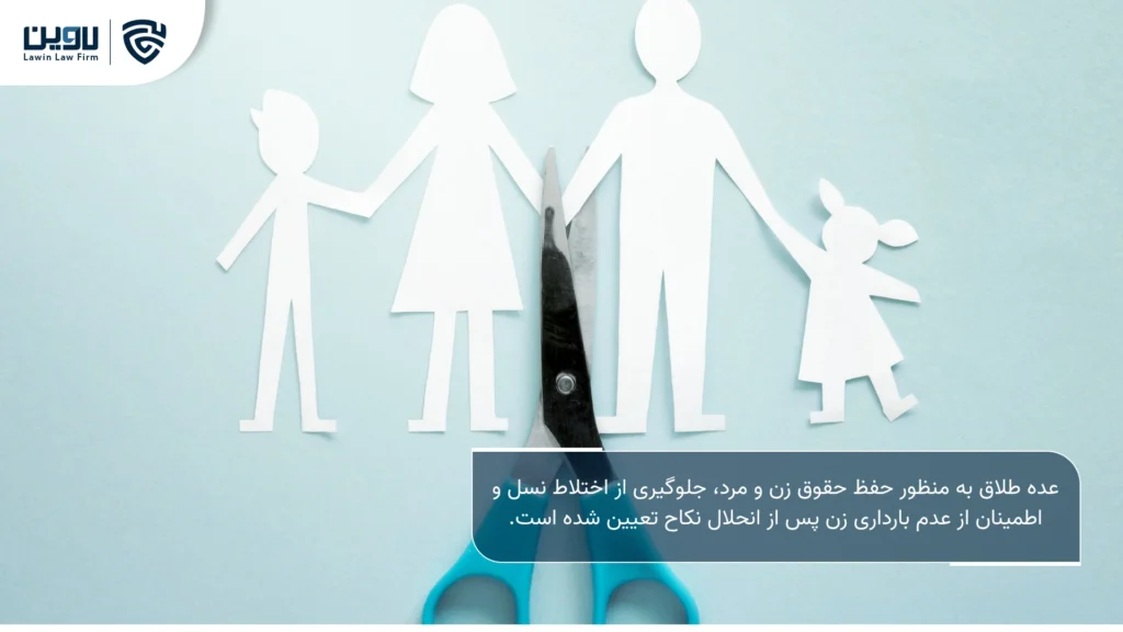 تصویر عده طلاق- شرکت خدمات حقوقی لاوین