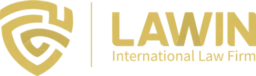 lawin logo en gold